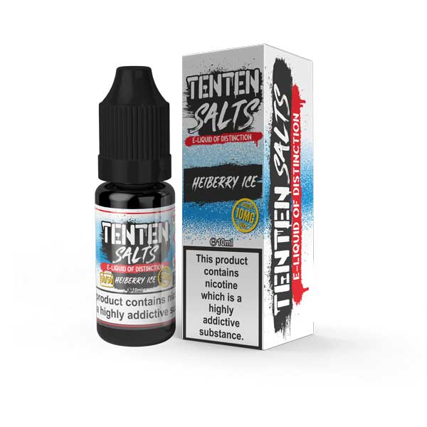 Tenten 10ml Nic Salt E-liquid - Pack of 10