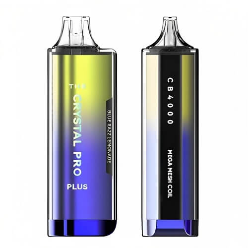 The Crystal Pro Plus 4000 Disposable Vape Pod Device - Pack of 10