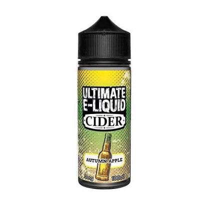 Ultimate E-Liquid Shortfill 100ml E-Liquid | Cider Range