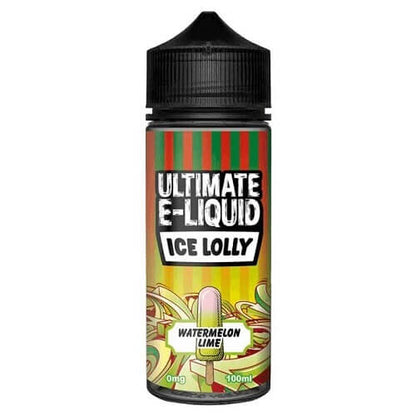 Ultimate E-Liquid Shortfill 100ml E-Liquid | Ice Lolly Range