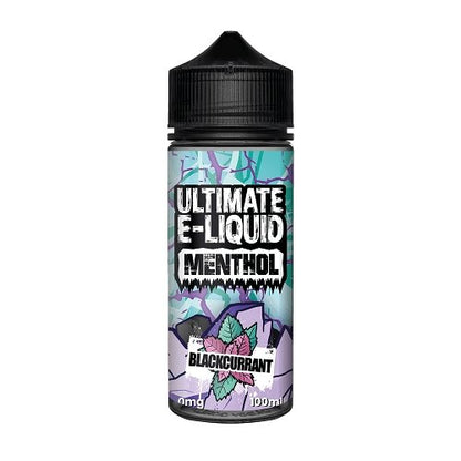 Ultimate E-Liquid Shortfill 100ml E-Liquid | Menthol Range