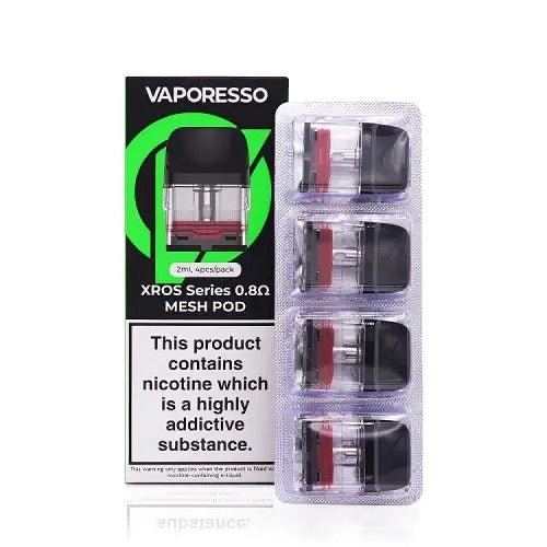 Vaporesso XROS Replacement Pod - Pack of 4