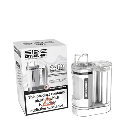 SKE Crystal 4in1 Prefilled Pod Vape Kit - Box of 5